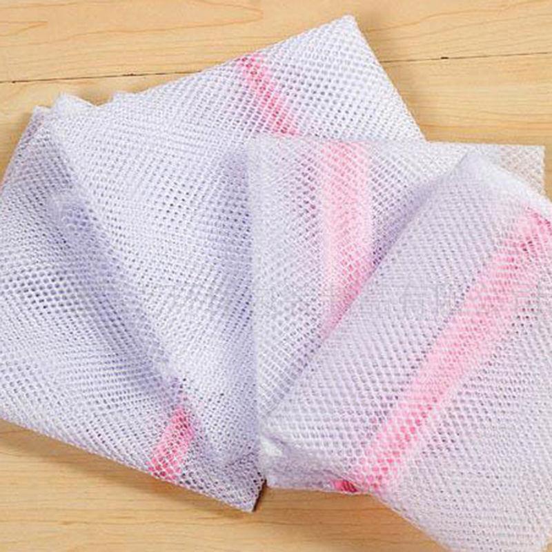 

30x40cm Clothes Washing Machine Laundry Basket With Zipper Nylon Washing Bag Bra Aid Lingerie Mesh Net Wash Pouch