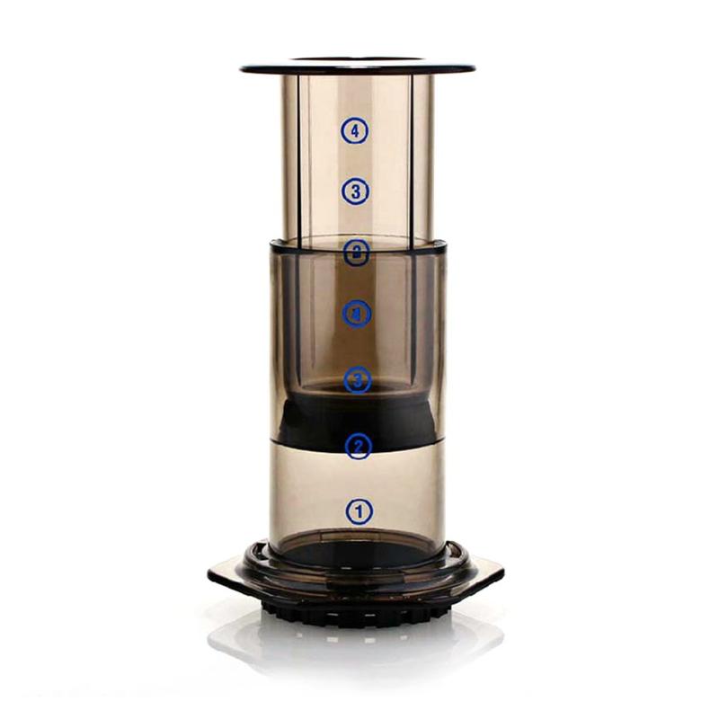 

Portable Coffee Machine Manual Pressure Pot Filter Hand-Washed Coffee Drip Pot With Filter Paper