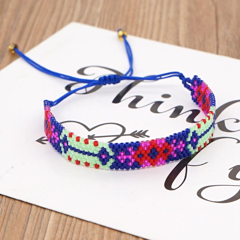 

Go2boho Bead Bracelets For Ladies Jewelry Handmade Friendship Gift Miyuki Pulsera Boho Colorful Jewellery Adjustable Bracelet