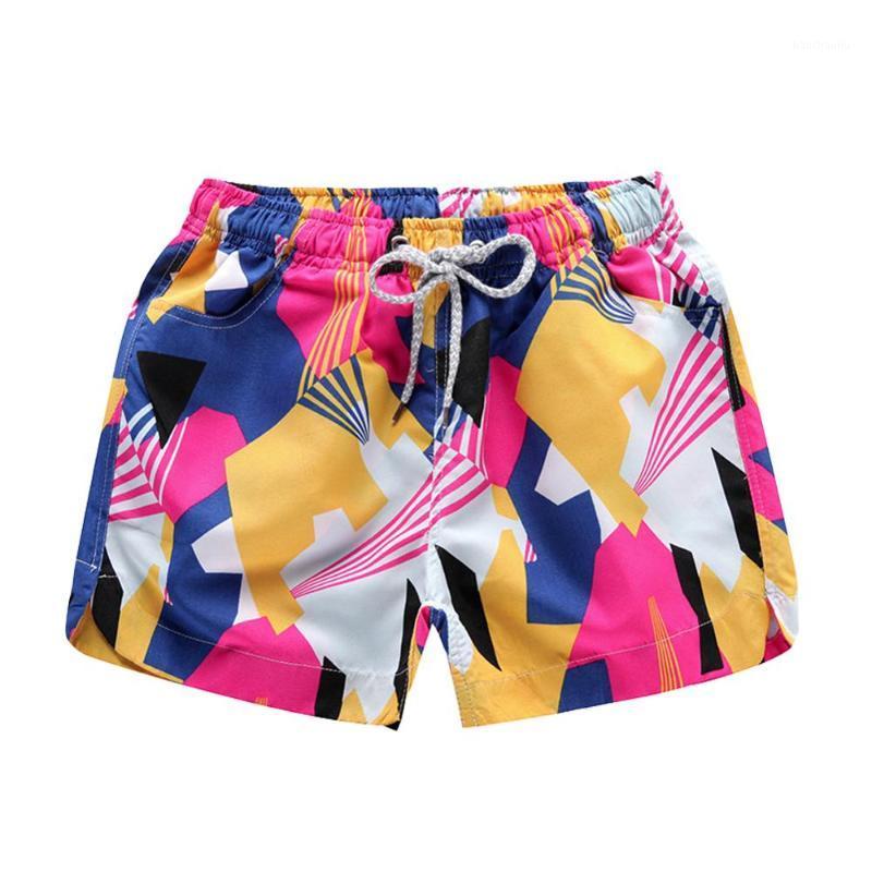

Summer Women Beach Shorts Water Sports Pants Print Running Shorts Quick Dry Vacation Swim Surf Board Swimwear1