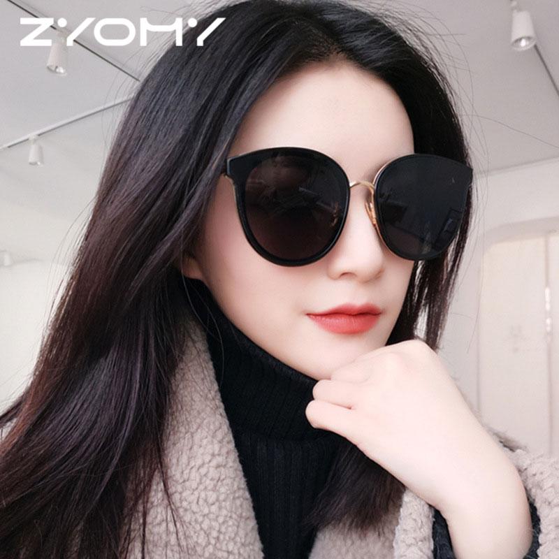 

Q Female Sun Glass Brand Designer Cat Eye Big Box Classic Sun Glasses Oversized Driving Goggles Gafas UV400