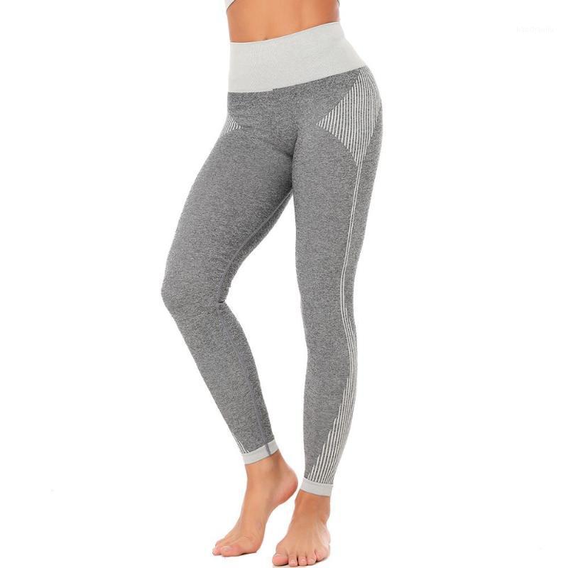 

Gray Seamless Fitness Sport Leggings Tights Slim Running Sportswear Pants Women Yoga Pants Patchwork Exercise Trousers Clothes1, Black tops