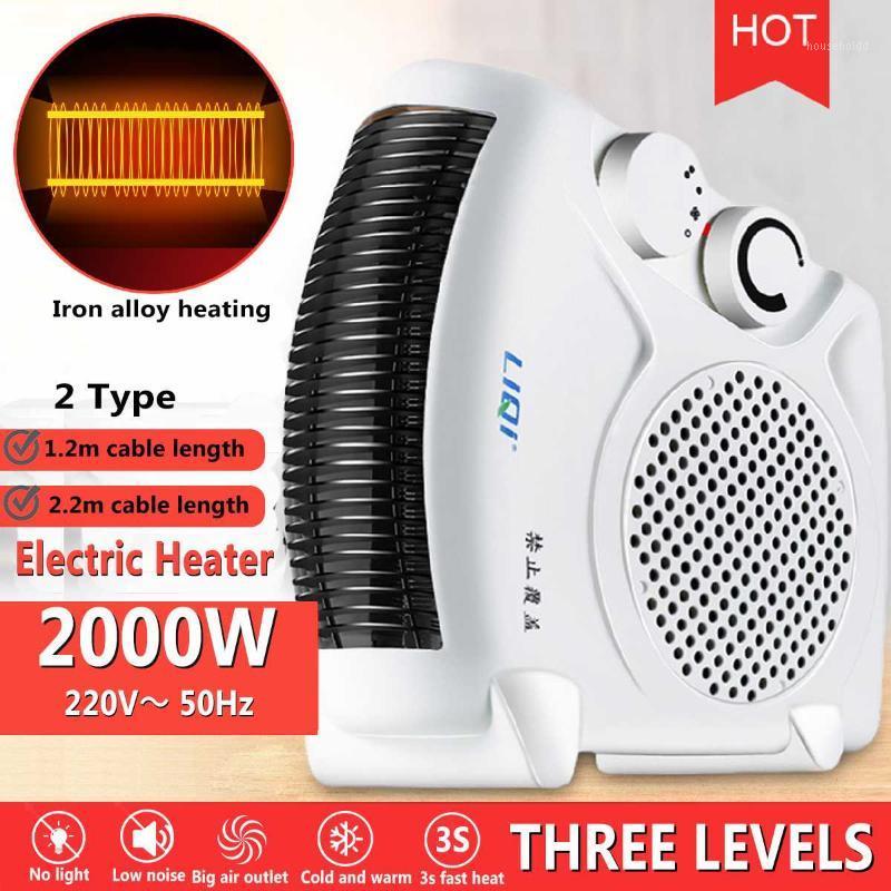 

2000W Portable Electric Fan Heater Personal Space Electric Air Heater Fan Warmer Winter Home Office Desktop1