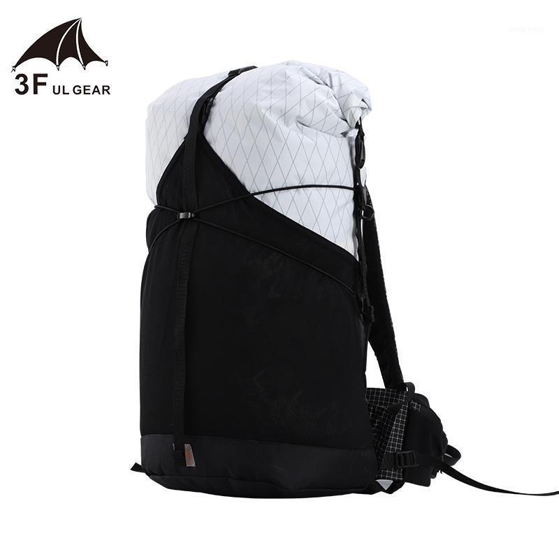 

3F UL GETRIEBE S/M/L Flugbahn 35 XPAC & UHMWPE Leichte Durable Reisen Camping Wandern Rucksack Im Freien Ultraleicht Packs1, X-pac white s