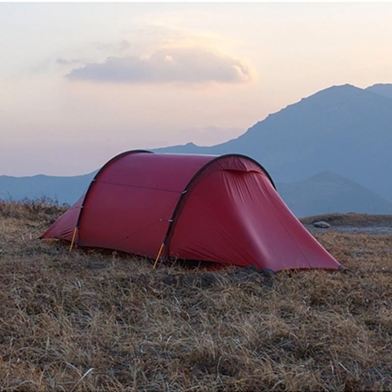 

The Free Spirits TFS Yoto Pro Tunnel Tent Camping Red Label 2-person Ultralight 10D Multipurpose DAC Tent Pole 4-Season Hiking