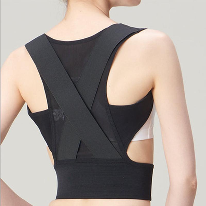 

Posture Corrector Back Posture Brace Clavicle Support Stop Slouching and Hunching Adjustable Back Trainer Unisex, As pic