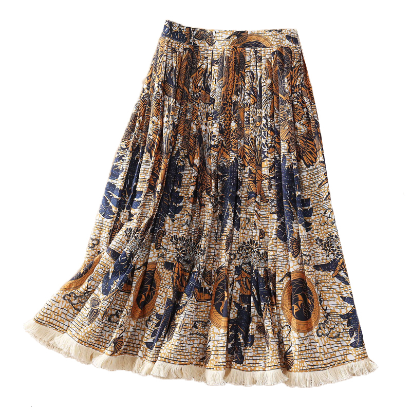 

2021 Spring New Retro Impression with Great Skirt of Women High Quality Clothes Fashion Temperament Zt2v, Multiple