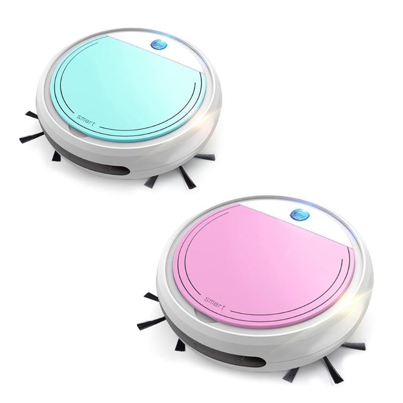 

Robot Vacuum Cleaner, Strong Suction Automatic Bot Self Detects Stairs Pet Hair