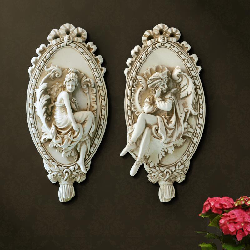 

Wall Decorations Living Room Hanging Decorations Resin Goddess God Figurine Nordic Style Ornaments For Wall Crafts Accessories