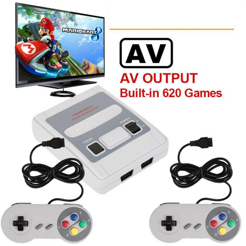 

620 Games In 1 Mini Classic Game Console For SFC Retro TV Gamepads For Console Handheld Gaming Player Christmas Gift