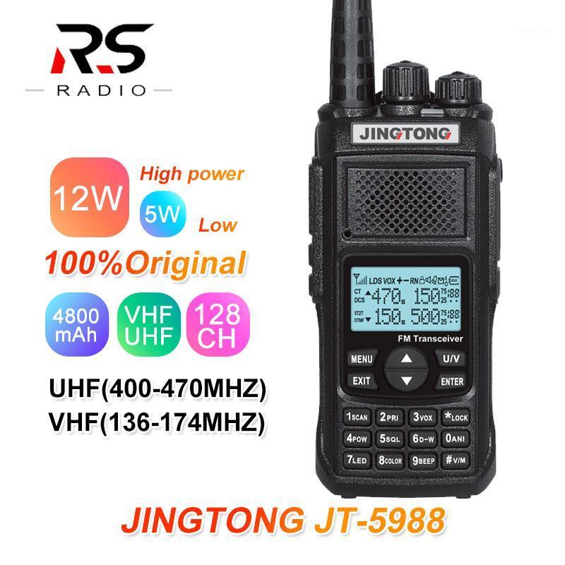 

12W High Power Baofeng Walkie Talkie for Hunting JINGTONG JT-5988 Ham CB Radio Transceiver UHF VHF Radio Scanner Woki Toki 50KM1