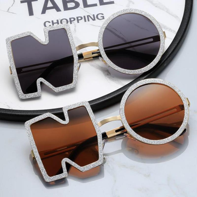 

Oversized Unique Sun Glasses For Women Fashion 2021 NO Brand Designer Sunglasses Woman Vintage Glasses Shade Oculos UV400