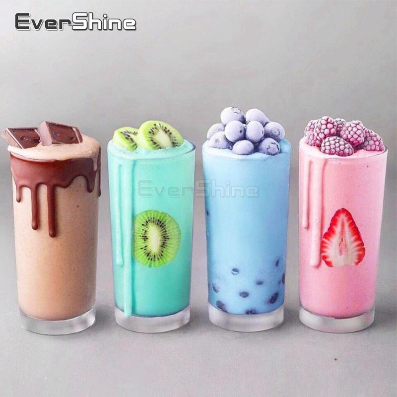 

EverShine Diamond Embroidery Ice Cream Diamond Painting Full Drill Scenery Picture Of Rhinestones Mosaic Home Wall Decor