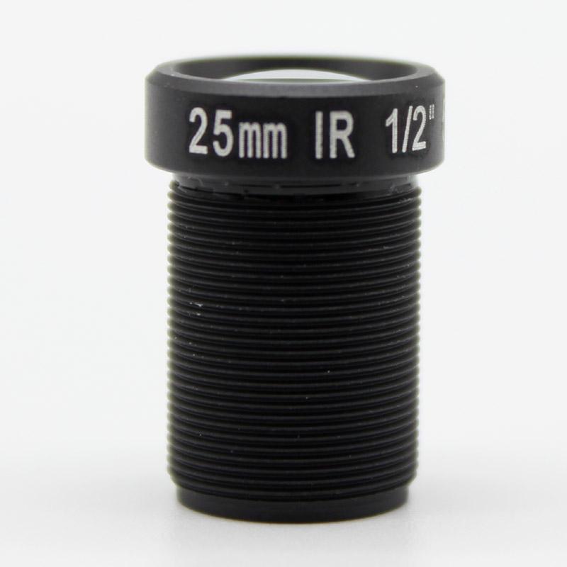 

x1pc x2pcs x4pcs HD 5mp 25mm CCTV Lens 1/2" Fixed Iris IR Infrared M12*0.5 view 70m 90degrees angle MTV mount For IP Camera1