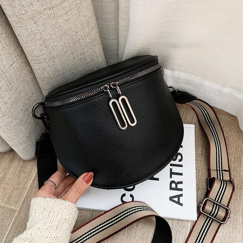 

Waist Bags For Women 2021New Luxury Design Chest Bag Womens Leather Fanny Pack Fashion Crossbody Bags Female Chest Phone Purse, Sky blue