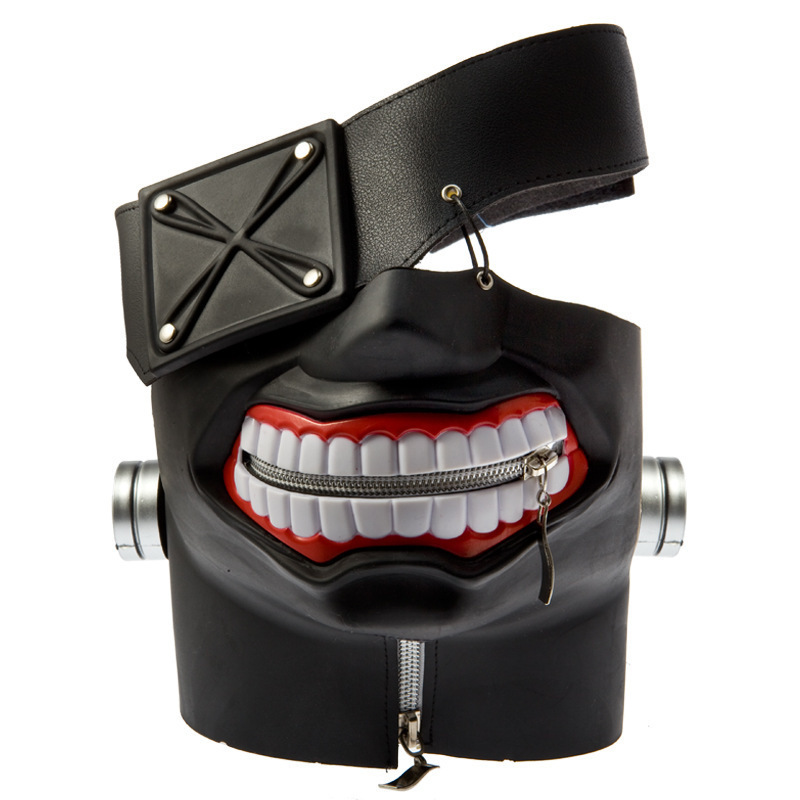 

Anime Tokyo Ghoul Kaneki Ken Cosplay Costumes Mask Halloween Party Masks Cosplay 201026
