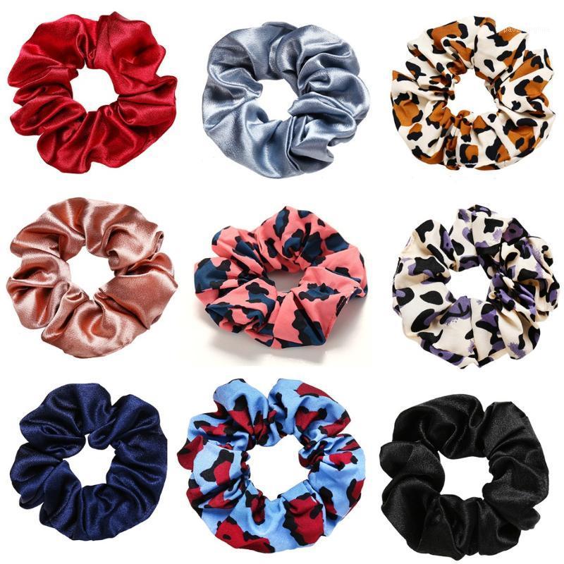 

Hair Clips & Barrettes Velvet Scrunchies Elastic Bands Rubber Accessories Leopard Print Tie Ring Rope Wear For Women, Golden;silver