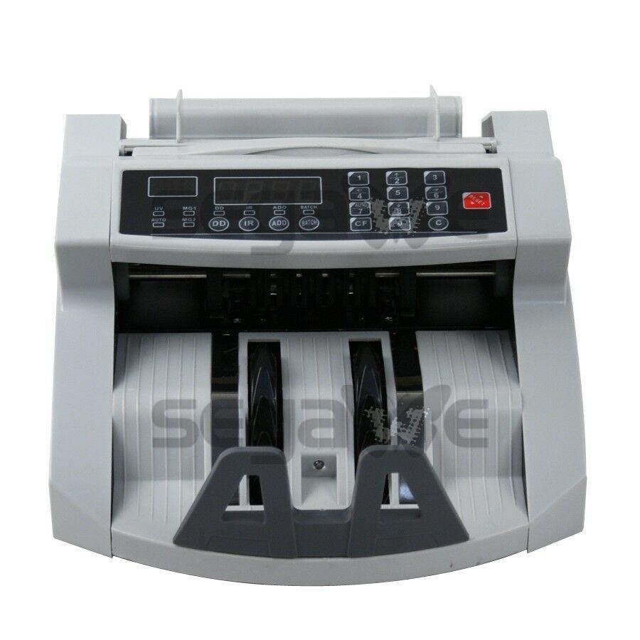 

New Money Bill Cash Counter Bank Machine Currency Counting UV MG Counterfeit