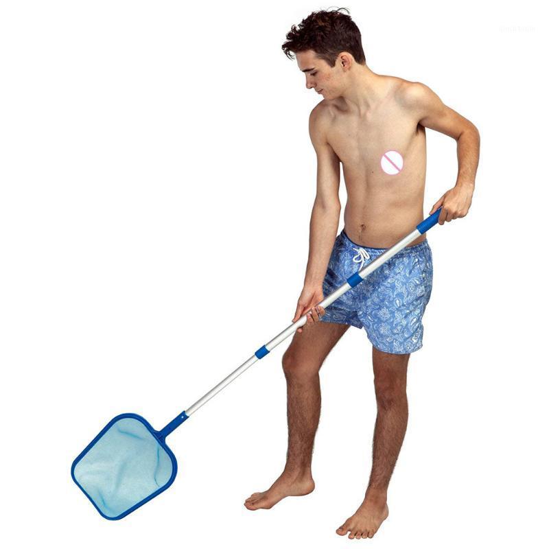 

Hot sale Professional Leaf Rake Mesh Frame Net Skimmer Cleaner Swimming Pool Tool piscinas desmomtables pools accessories1