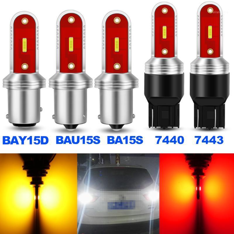 

Emergency Lights 1pcs 1156 BA15S P21W BAU15S PY21W LED P21/5W BAY15D 1157 T20 7440 W21W 7443 W21/5W Bulbs Reverse Brake Turn Signal