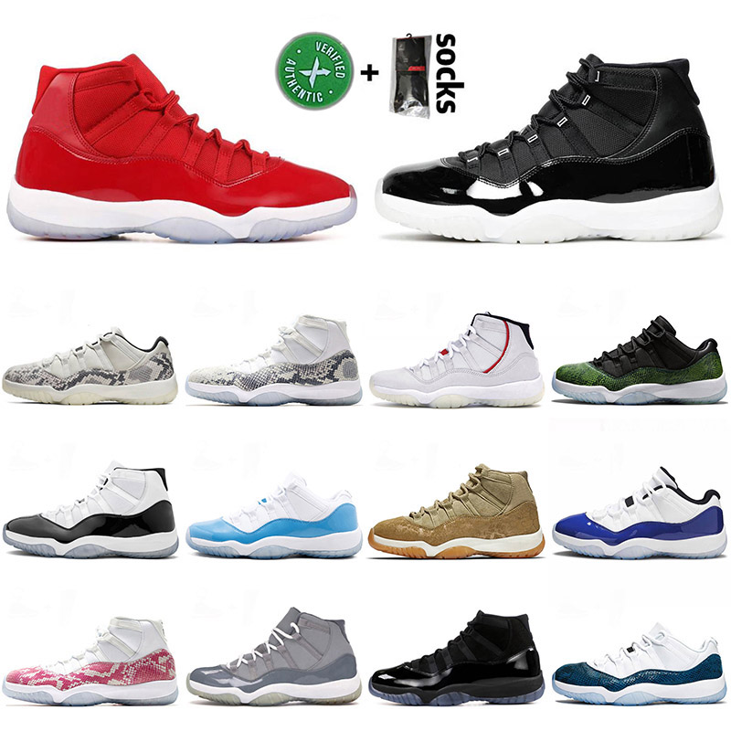 

Top Quality Basketball Shoes 11 11s Bred Concord Blue Mens Womens Jumpman 25th Anniversary Gamma Blue Sport Shoes