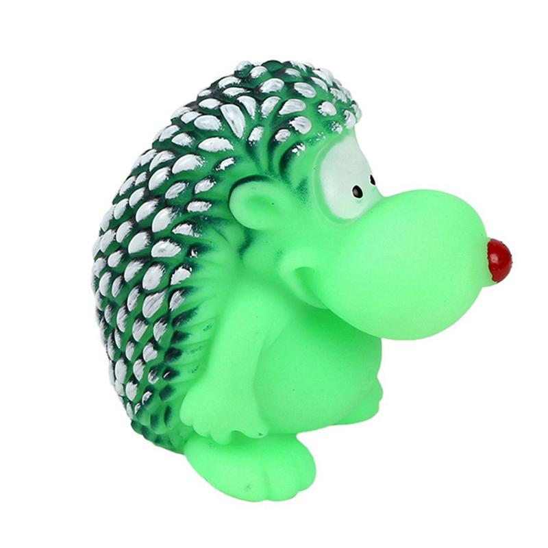 

Cute Pet Dog Chew Toys TPR Hedgehog Shape Pet Bite Toy For Dogs Cute Cartoon Animals Squeak Toys Dog Chew Hedgehog Puppy Toy