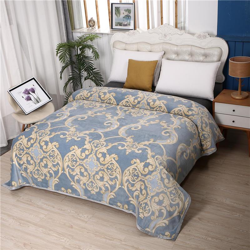 

High Quality Flannel sofa blanket Bed Covers warm Adult Throw Blankets Bedspread For The Couch