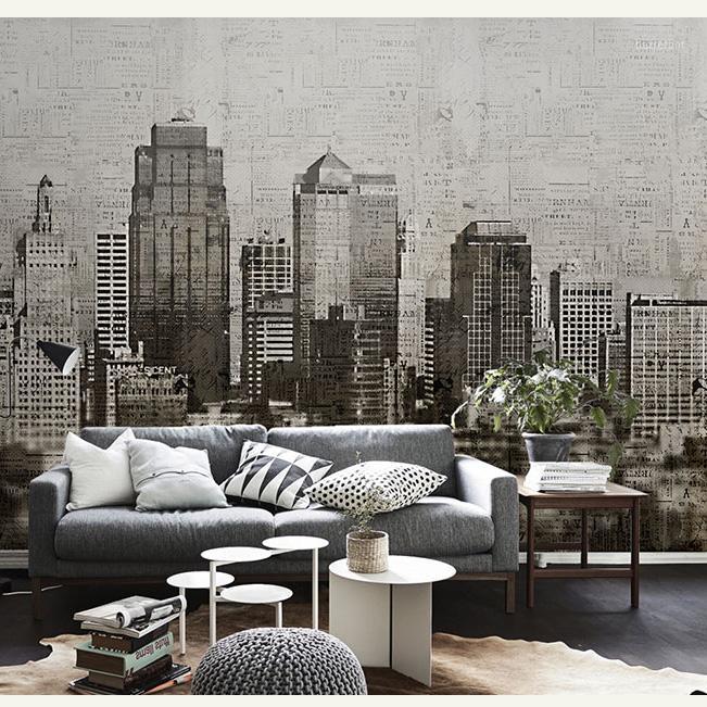

Vintage Building Black and White City Mural 3d Wall Photo Murals Wallpaper Background Large Papel Mural 3d Wall Paper1, 200cm w x 100cm h