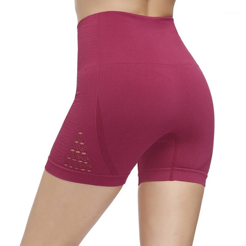 

New Energy Seamless Yoga Shorts Women High Waist Gym Shorts Scrunch BuStretchy Fitness Running Sport Summer1, Blue