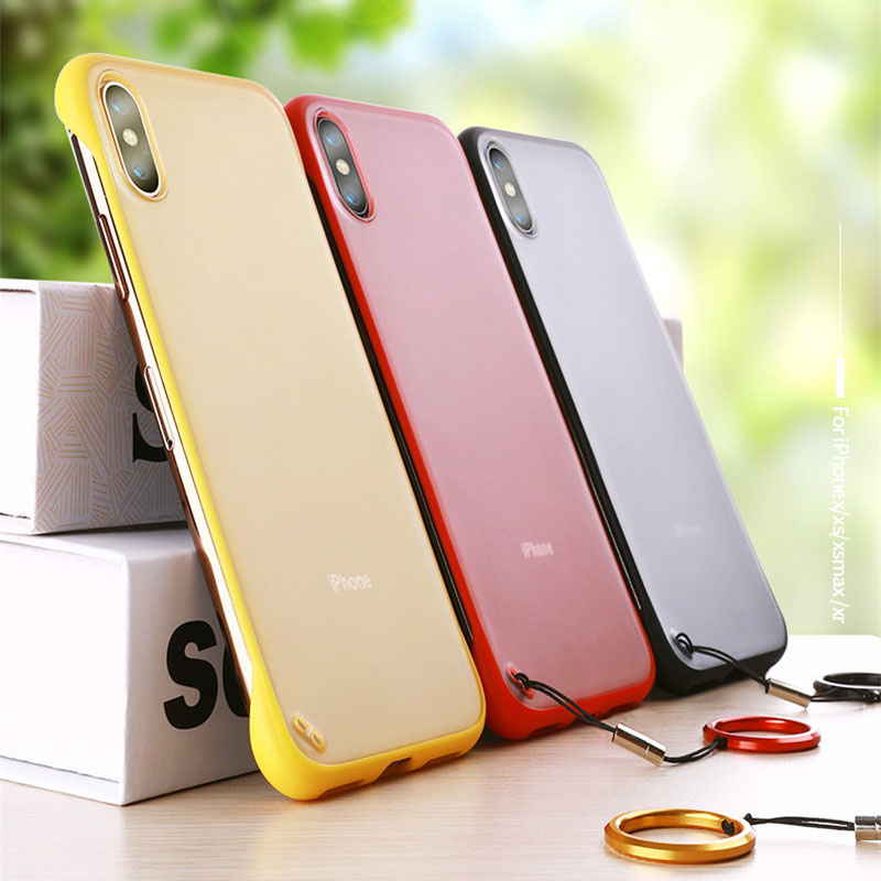 

Fashion Light Weight Hard case for iphone 6 7 8 XR 11 12 pro max Scratch Proof, Red