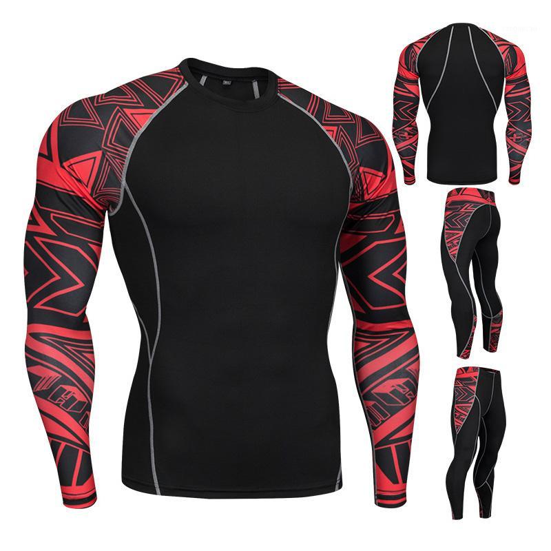

New Men' Underwear Thermal Base layer Warm Tracksuit Men' Winter Sports Suits Sportswear Compression Tights Long Johns 3XL1, 2-t shirt