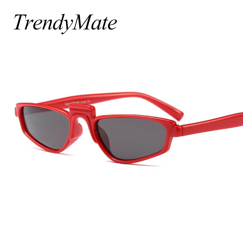 

Retro Steampunk Sun Glasses Women Shades Vintage Eyewear Female Sunglasses 2020 Acetate White Frame Hipster Glasses Red 1166T