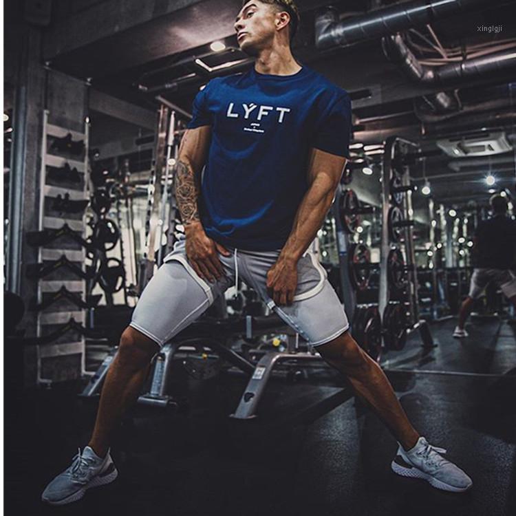 

2020 New Gym Shorts Sports Jogging Walking Training Gym Short Pants Quick Drying Summer Beach Shorts Drawstring Men1, A-04