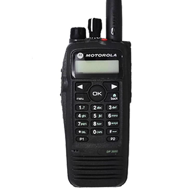

Motorola DP3600 digital portable two-way radio series with display IP67 UHF VHF