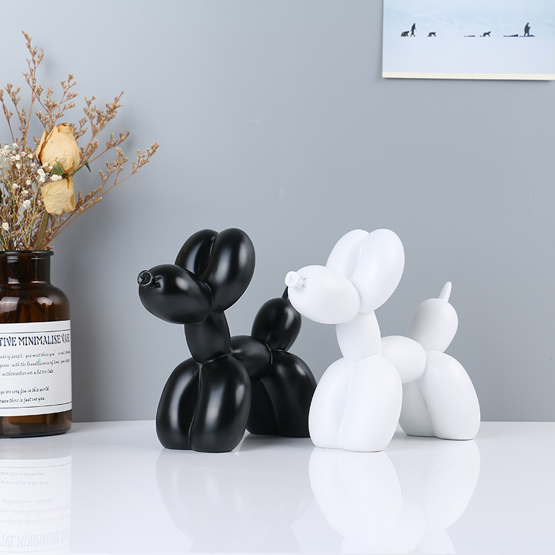 

Statue balloon dog figurine office decoration ornaments resin crafts modern minimalist creative Exquisite workmanship high quality