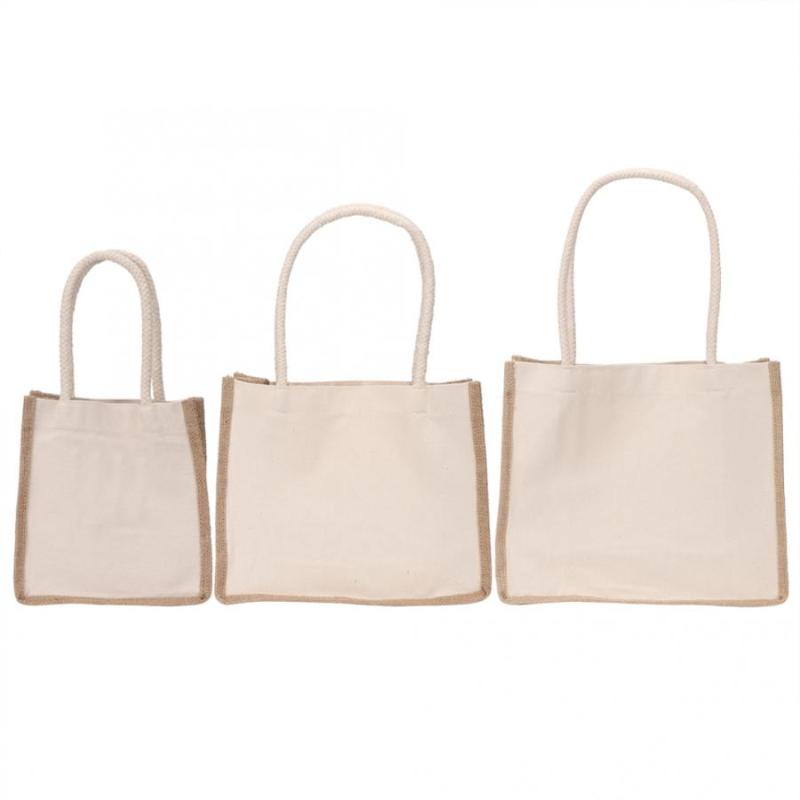 

Portable Shopping Storage Bag Retro Reusable Outdoor Single Canvas Shoulder Shopping Storage Bag for Women Daily Use