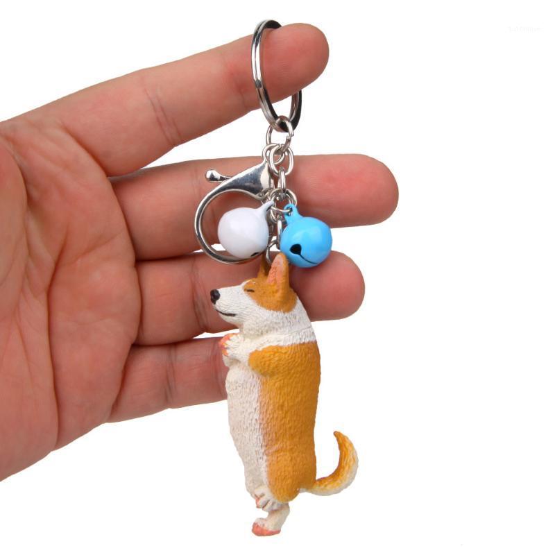 

Cute SHIBA INU keychain Dog Key Chain Small Bell Shiba Doge Keyring Pendant Gift Collectibles Inus Fan Club Mix 24pcs/lot1