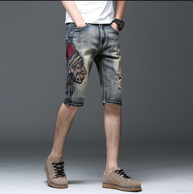 

Men's Shorts New in Summer Short Jean 2020 Fashion Top Quality Ixri, Cyan