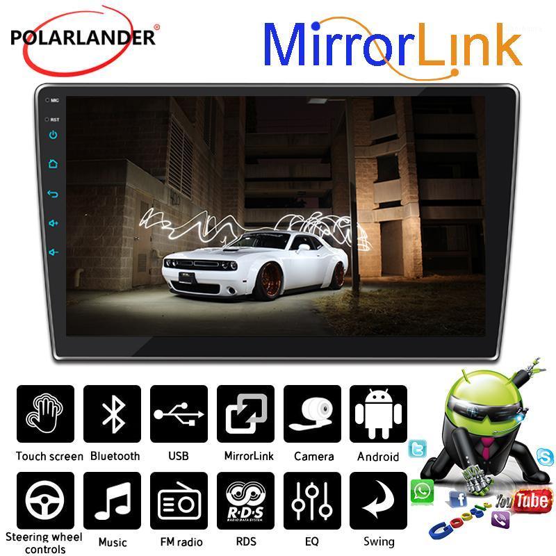 

Android plug-in 10 inch 1 Din Car Radio 2+16G USB Multi-angle Bluetooth FM Software Navigation Mobile Phone Interconnection1