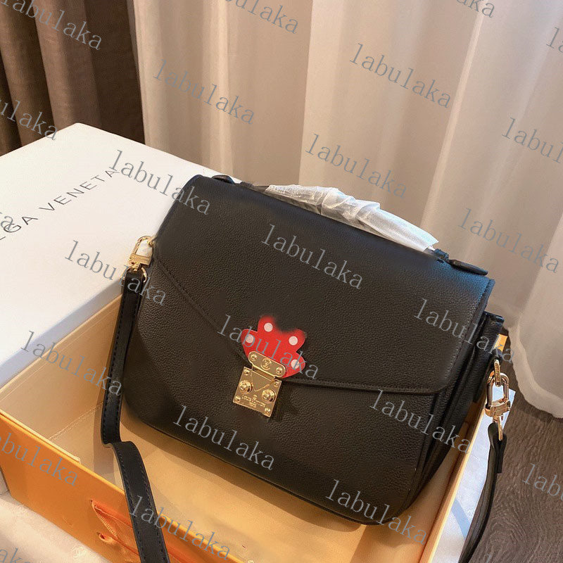 

New bag Luxury Handbags high quality Designer Handbags Original Leather women Shoulder fashion 3 colour with dustbag Messenger bag