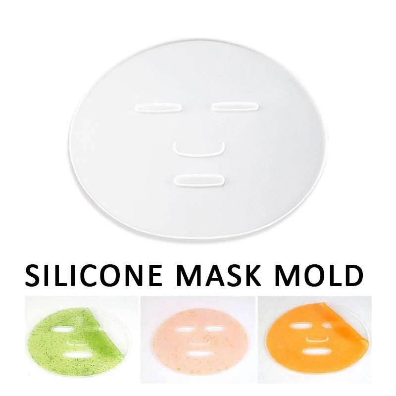 

Reuseable Facemask Beauty Silicone Face Mask Maker Mold For Fruit Vegetable Mask Machine Maker Clear DIY Beauty Skin Care Tool