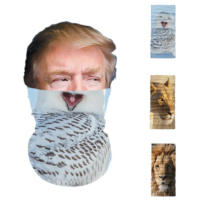 

Outdoor 3D Print Sports Facemask Bandana Seamless Mask Sports Scarf Neck Tube Face Dust New Riding Hiking Headband Headwear
