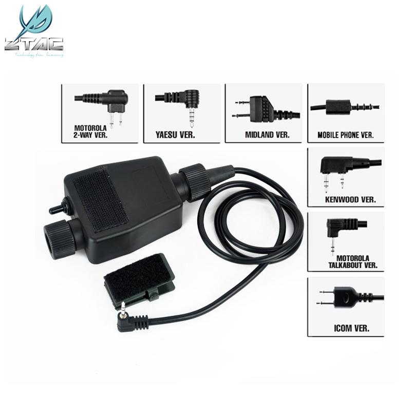

Z-TAC PMilitary Standard Version Push-to-Talk Button For tactical headset Z116