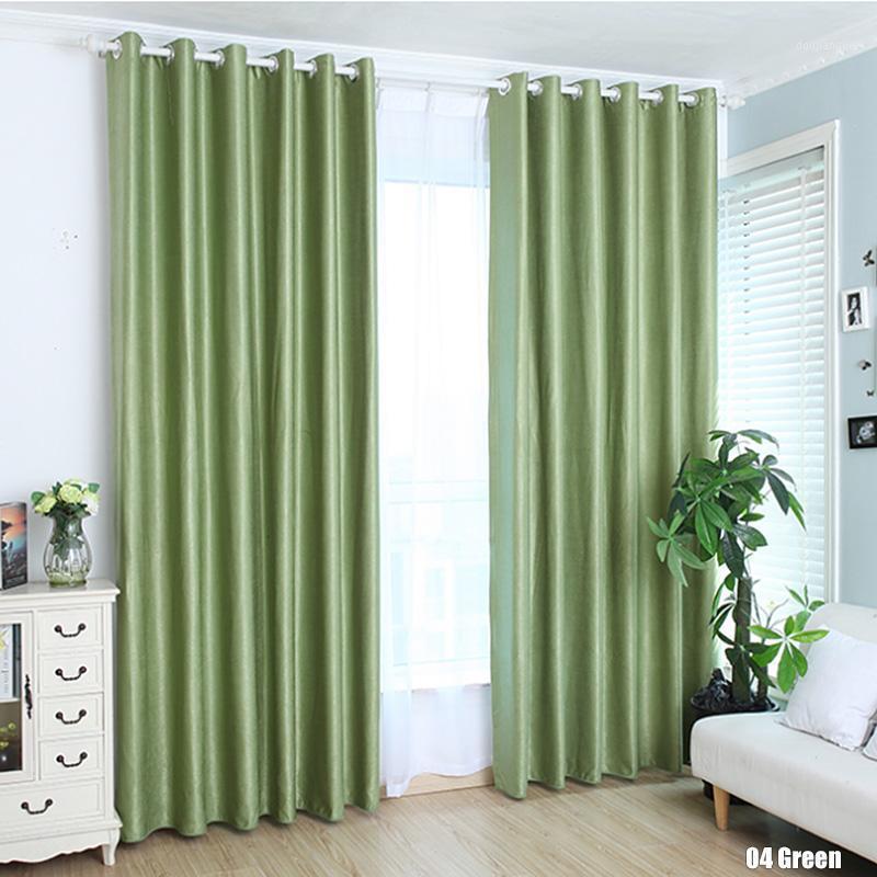 

New Modern Blackout Curtains For Window Treatment Blinds Finished Drapes Living Room Window Blackout Curtains #2362951, Green