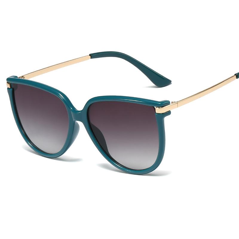 

Sunglasses Square Metal For Women Vintage Oversized Ladies Sun Glasses 2021 Fashion Uv400 High Quality Gafas De Sol