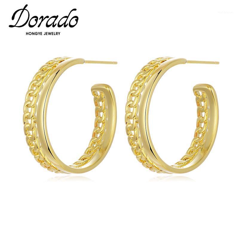 

Dorado Wheat Spike Carving Hoop Earring For Women New Round Punk New Fashion Jewelry Brincos 2020 Party Gifts Best Friend1
