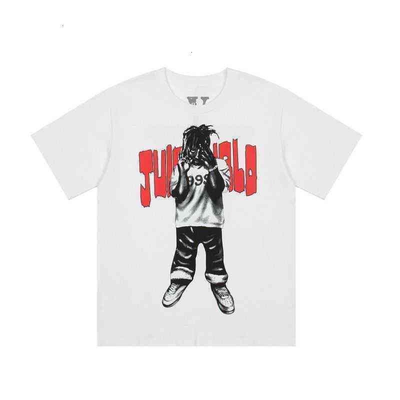 

Spot Vlones x 999 Juice Wrld Co Signed Man of the Year Reflective Big v Tee, White 66 6624