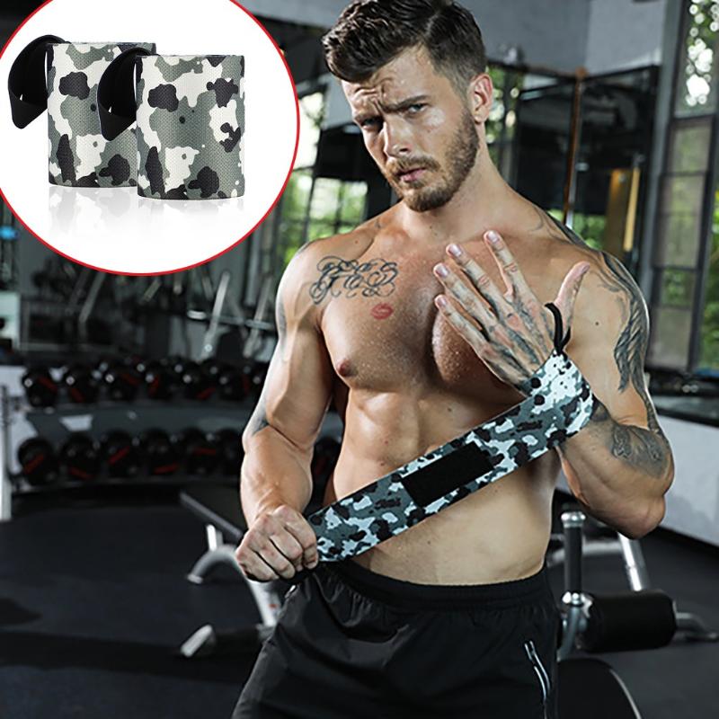 

2pc Wrist Support Bracers Sports Hand Protectors Sports Protection Wrist Guards Sweatband Muñequera Deportiva academia