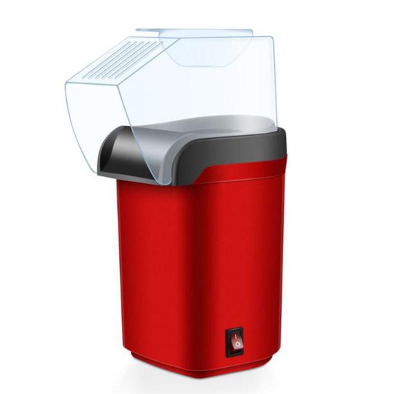 

EU/US Electric Corn Popcorn Maker Household Automatic Mini Hot Air Popcorn Making Machine DIY Corn Children Gift 220V