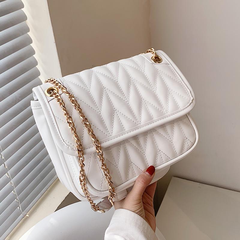 

Fashion Thread Women Shoulder Crossbody Bags 2021 New Brand Design Female Purses Handbags Ladies Messenger Bags High Quality, Pink